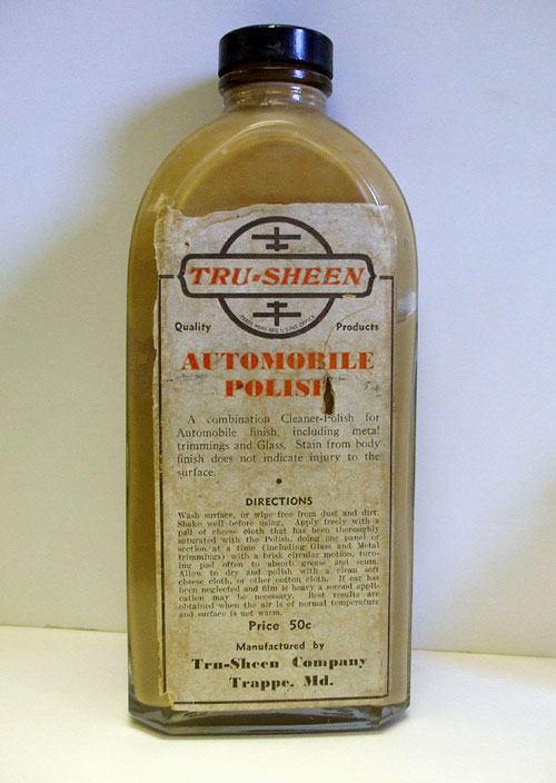 Tru-Sheen Company Automobile Polish