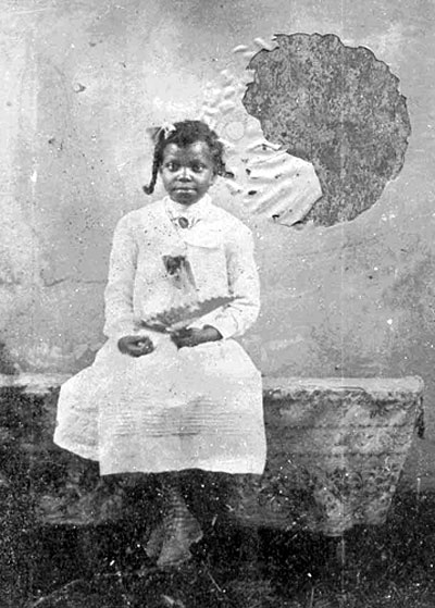 Unidentified African American girl