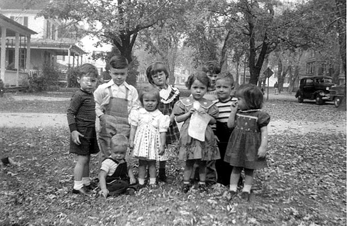 Sunday school class mid 1950s