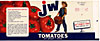 JW brand label