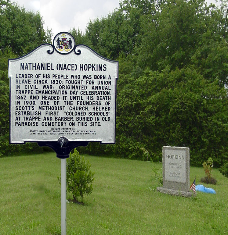 Nace Hopkins Burial site