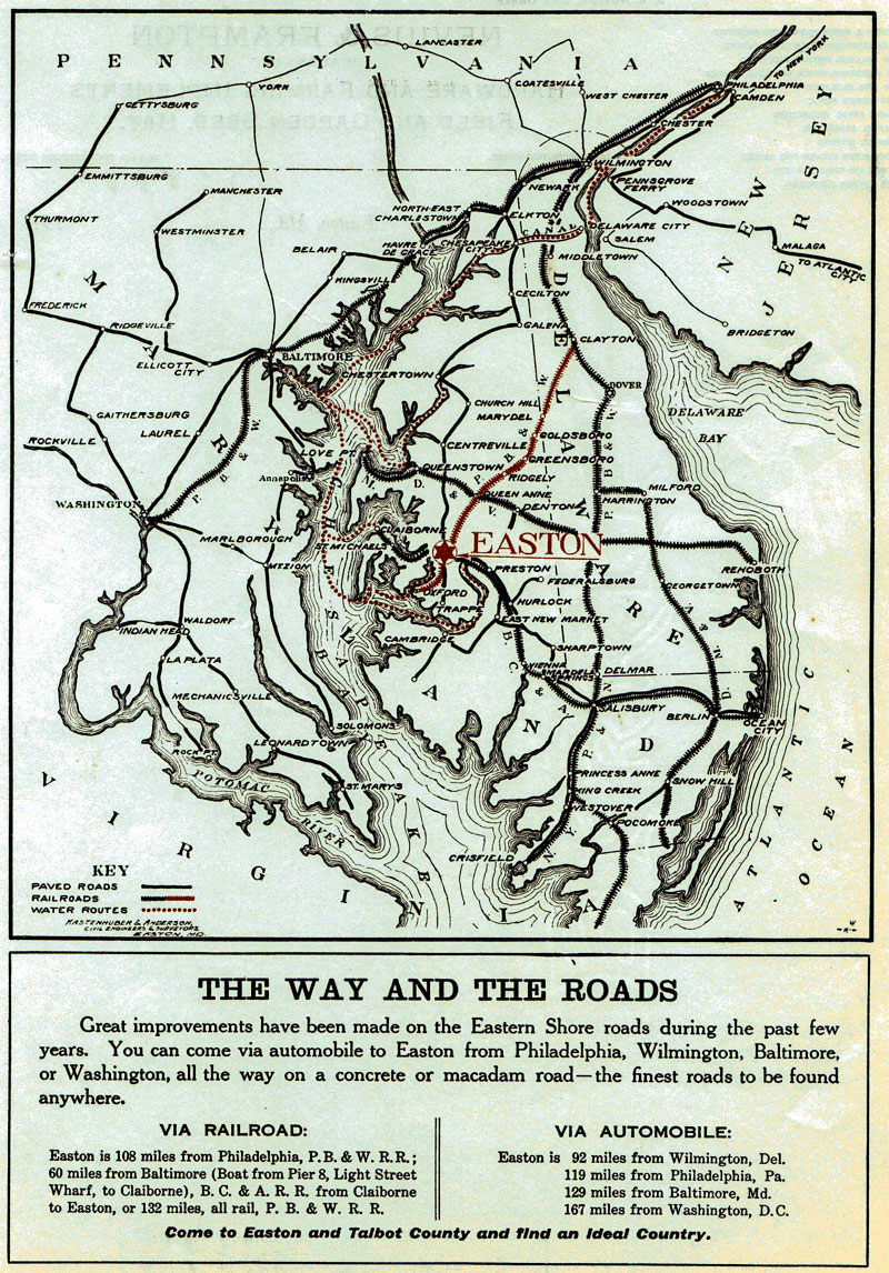 Nevius map c.1910-1919