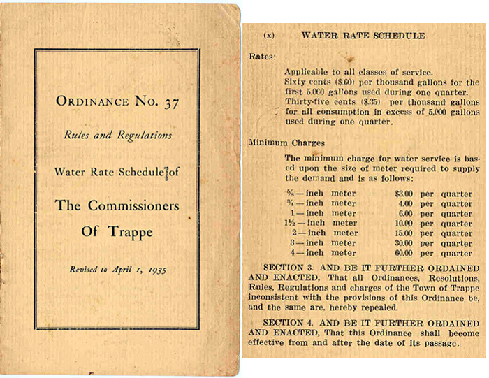 rate schedule