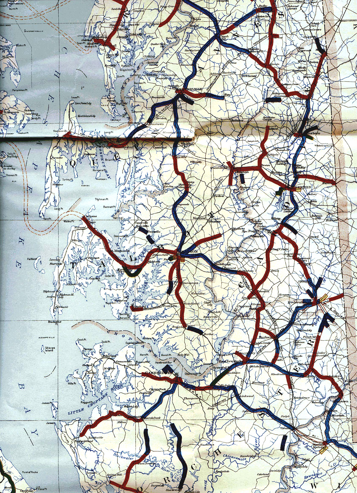 Maryland Road System 1925