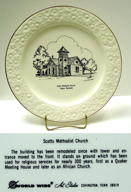 Scotts Methodist Church Plate