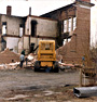 Demolition of Trappe High School