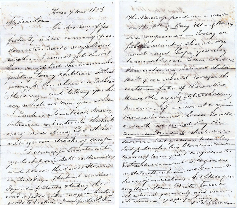 1856 letter