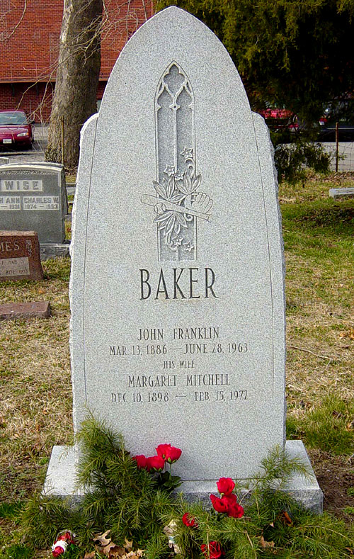 Grave of J. Franklin Baker