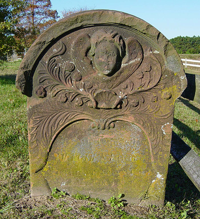 cherub gravestone