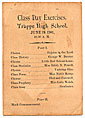THS Class Day 1901 