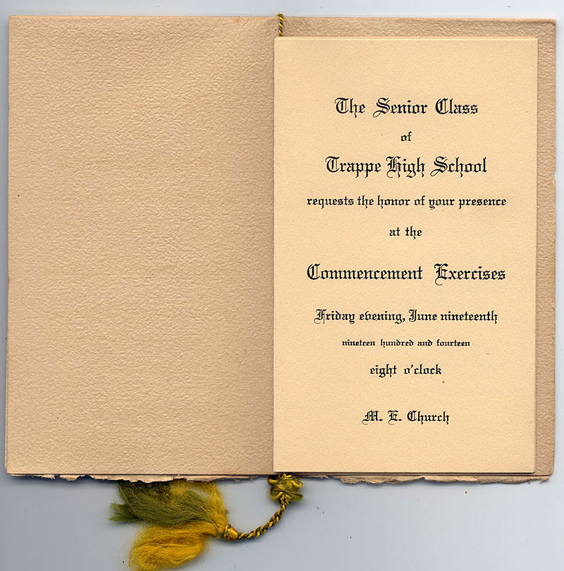 THS Commencement 1914