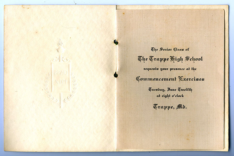 THS Commencement 1917