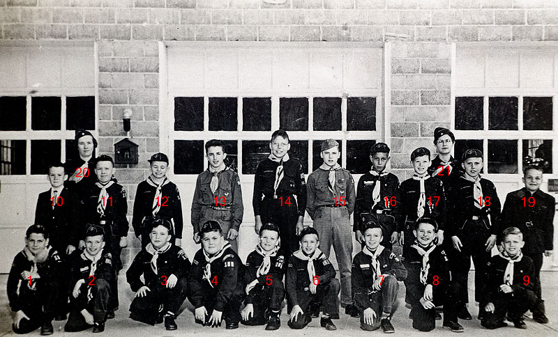 Trappe Cub Scout Pack 189, 1957