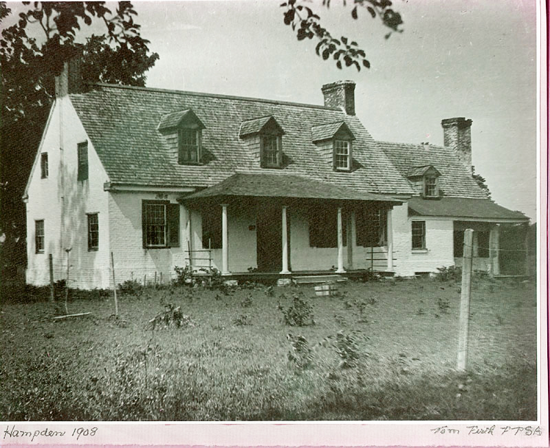 Hampden on south side Island Creek Neck