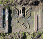 Remarkable gravestone at old White Marsh