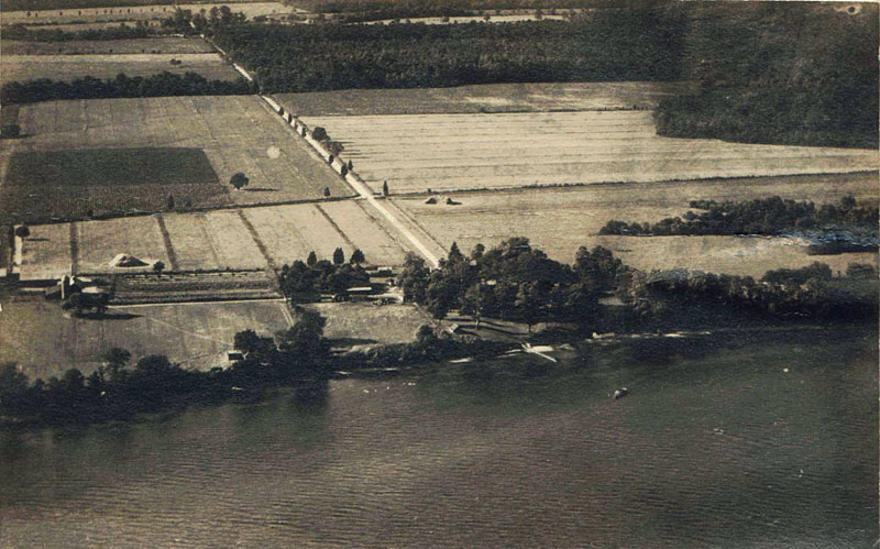 Aerial View of Ingleside Farm, 1940