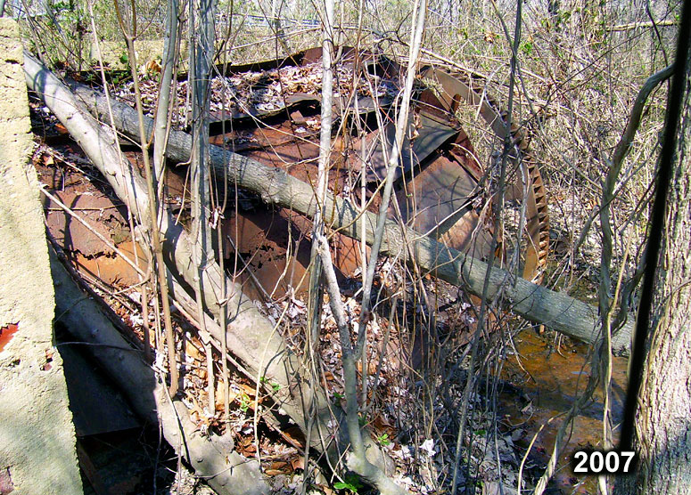 Wright's Mill wheel 2007