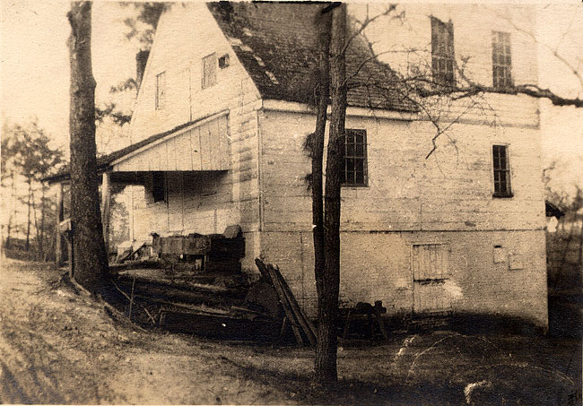 Wright's Mill with porch, circa 1930s