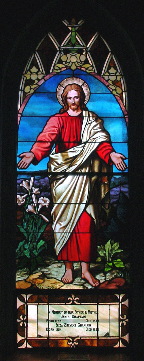 stained glass window